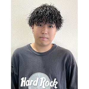 【平山明樹】ツイストスパイラルパーマ／ソフトマッシュ