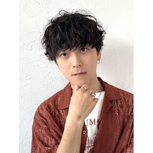 【平山明樹】波巻きスパイラルパーマ／ソフトマッシュ