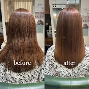 髪質改善ストレート