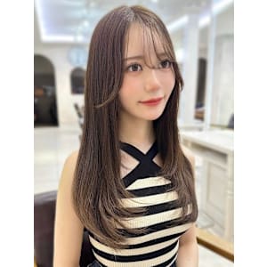 韓国レイヤー/2wayバング/シースルーバング