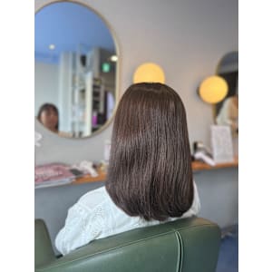 #こなれミディ　#大人ミディ　#ココアベージュ