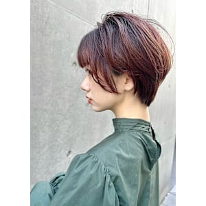 大人可愛いショートボブ×パーマ銀座/有楽町30代40代50代