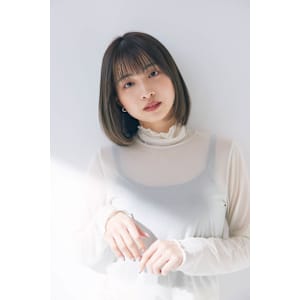 ベージュ系大人カラー×ボブ【池袋・池袋東口】