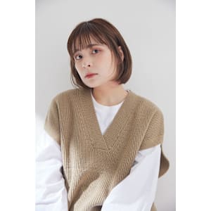 耳にかけても可愛い柔らか質感ボブ【池袋・池袋東口】