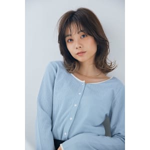 外はねボブ×オリーブカラー【池袋・池袋東口】