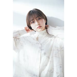 マッシュショート×オリーブカラー【池袋・池袋東口】