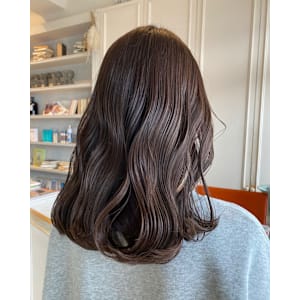 ショコラブラウン　ブリーチ無し ダブルカラー 髪質改善カラー