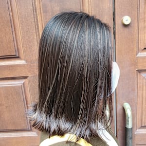  白髪ぼかしハイライト