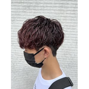 マッシュ×チェリーレッド