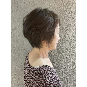 ミセスのシースルーショート