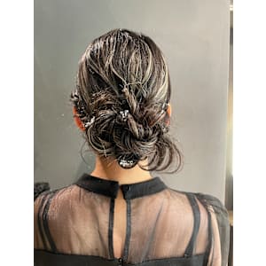 お呼ばれヘアセット