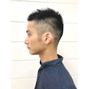 大人メンズ刈り上げベリーショート