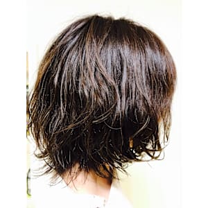 ミディアムウルフレイヤーウェーブ