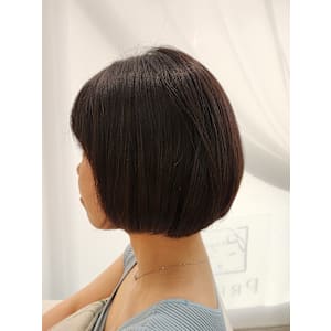 収まりの良いストレート