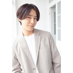 センターパート/パーマ