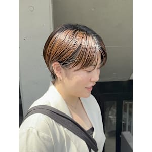 マッシュショート/短めショート/コンパクトショートボブ