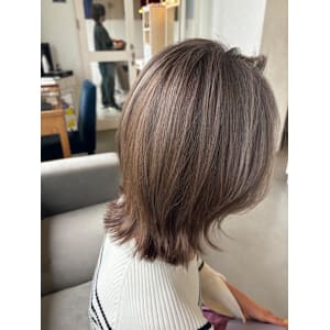 白髪ぼかし/白髪ぼかしハイライト/40代/50代