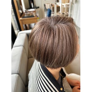 白髪ぼかし/脱白髪染め/40代/50代