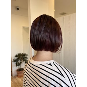 ミニボブ/暖色