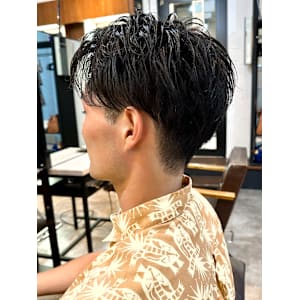 【IRIE 福岡】中華ヘア×センターパート