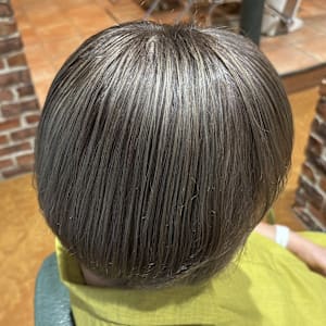 【さすだ】寒色系白髪ぼかしハイライト◎