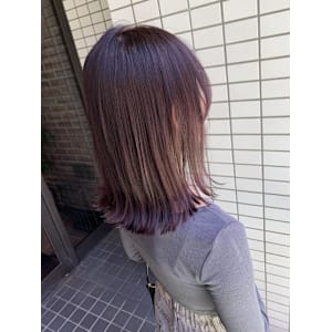 切りっぱなし×バーガンディ