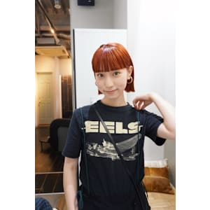 オレンジ　ボブ