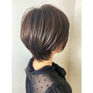 大人可愛いショートウルフ