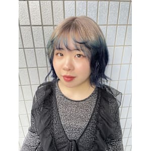 ルーツカラー/ツートーンカラー/ハイトーンカラー/ベージュ