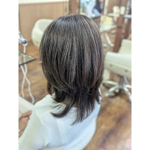 髪質改善×カラー