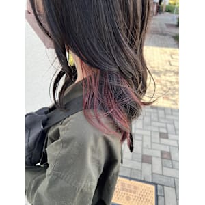 黒髪×インナー