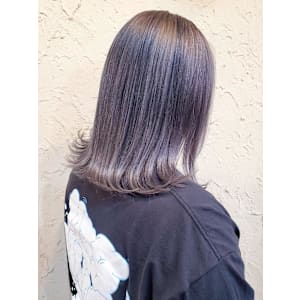 【Flor_戸塚】*外はねロブ＋ハイトーンシルバーアッシュ＊