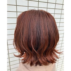 《cropes辻堂 阿部》高発色暖色系オレンジカラー