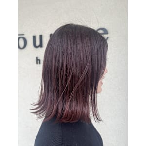 ルビーレッドブラウン