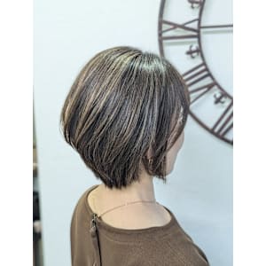 縮毛矯正×髪質改善×カラー