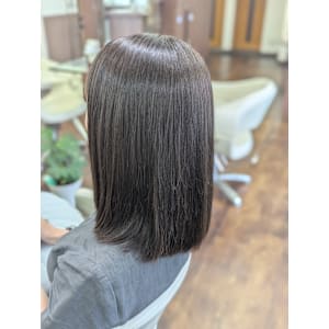 還元トリートメント（髪質改善）×カラー