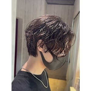 メンズマッシュパーマツイストスパイラルパーマニュアンスパーマ