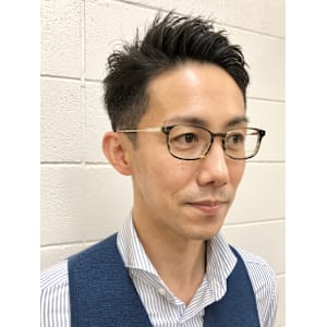 30代40代50代大人メンズビジネスショートカット髪型