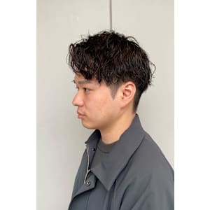 ◎縦落ちのツイストパーマ