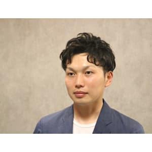 ツーブロックショート×パーマ