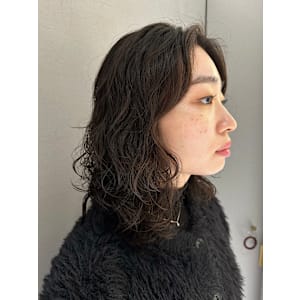 ミディアムパーマ『銀座/個室』