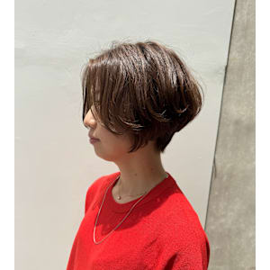お悩み解決！！　絶壁防止後頭部ふんわりショートボブ