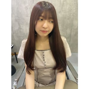 【SOLVER　山田】髪質改善+ピンクベージュ