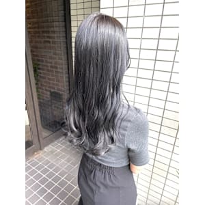 ブルーブラック/ロングスタイル