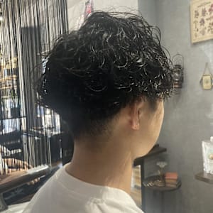 夏もやっぱり波巻きパーマ