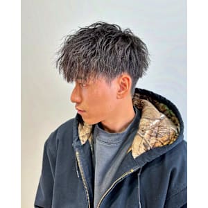 横浜ソフトツイストスパイラルパーマメンズツイストパーマヘア