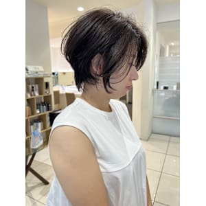 涼しげシフォンショート