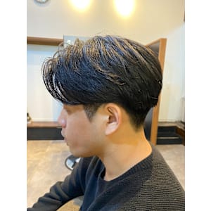 【IRIE HAIR赤坂】ニュアンスパーマ×センターパート