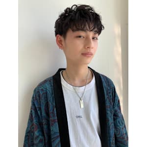 【daichi】#マッシュ#シャドウパーマ#メンズカット