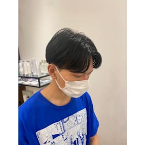 池袋/メンズヘア/メンズスタイル/センターパート